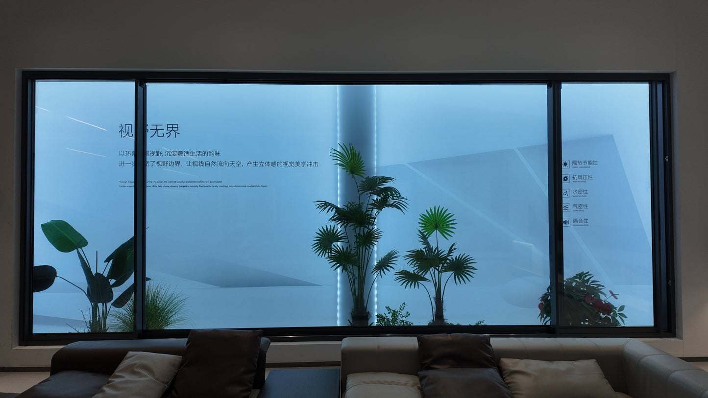 Australian Outdoor Balcony Design Patio Lift Slide Frame Double Glass Thermal Break  Aluminium Sliding Door