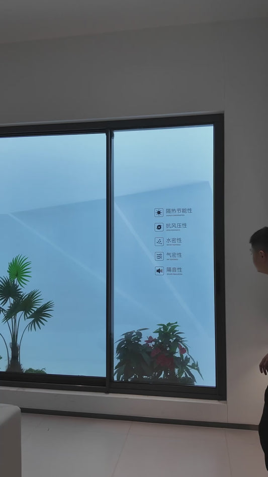 Australian Outdoor Balcony Design Patio Lift Slide Frame Double Glass Thermal Break  Aluminium Sliding Door