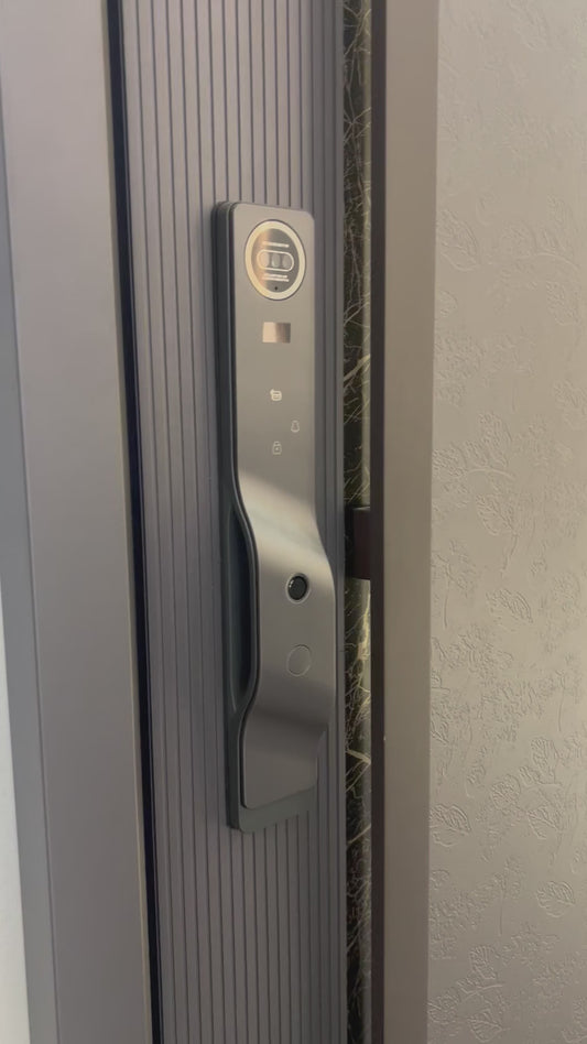 Customized Modern Design Entrance Front Double or Single Swing Door Security Metal Aluminium Steel Security Entry Exterior Door