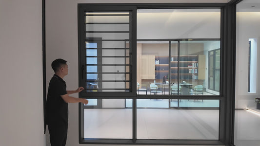 First-Class Quality Classic Aluminum Side Pressure Window Modern Design Air-tight China Aluminum Alloy Frame for Exterior